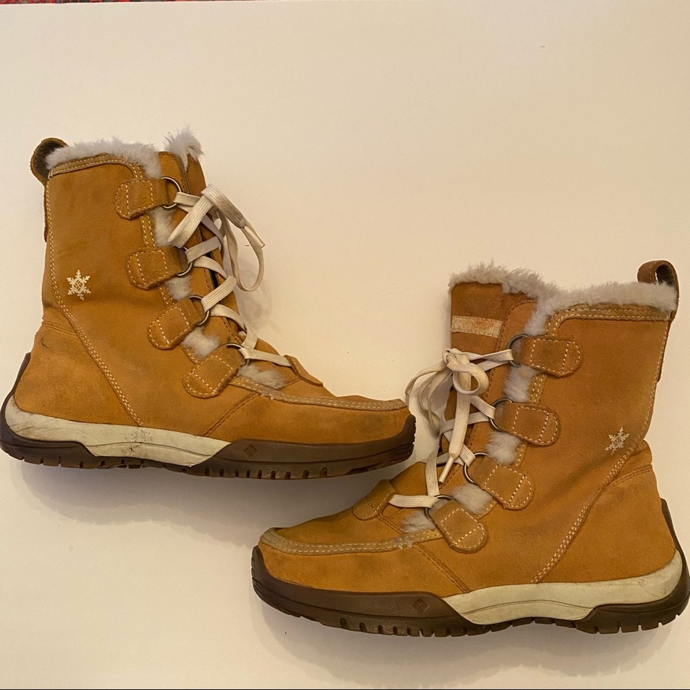 Columbia Women’s Winter Lace-Up Boots Size 7